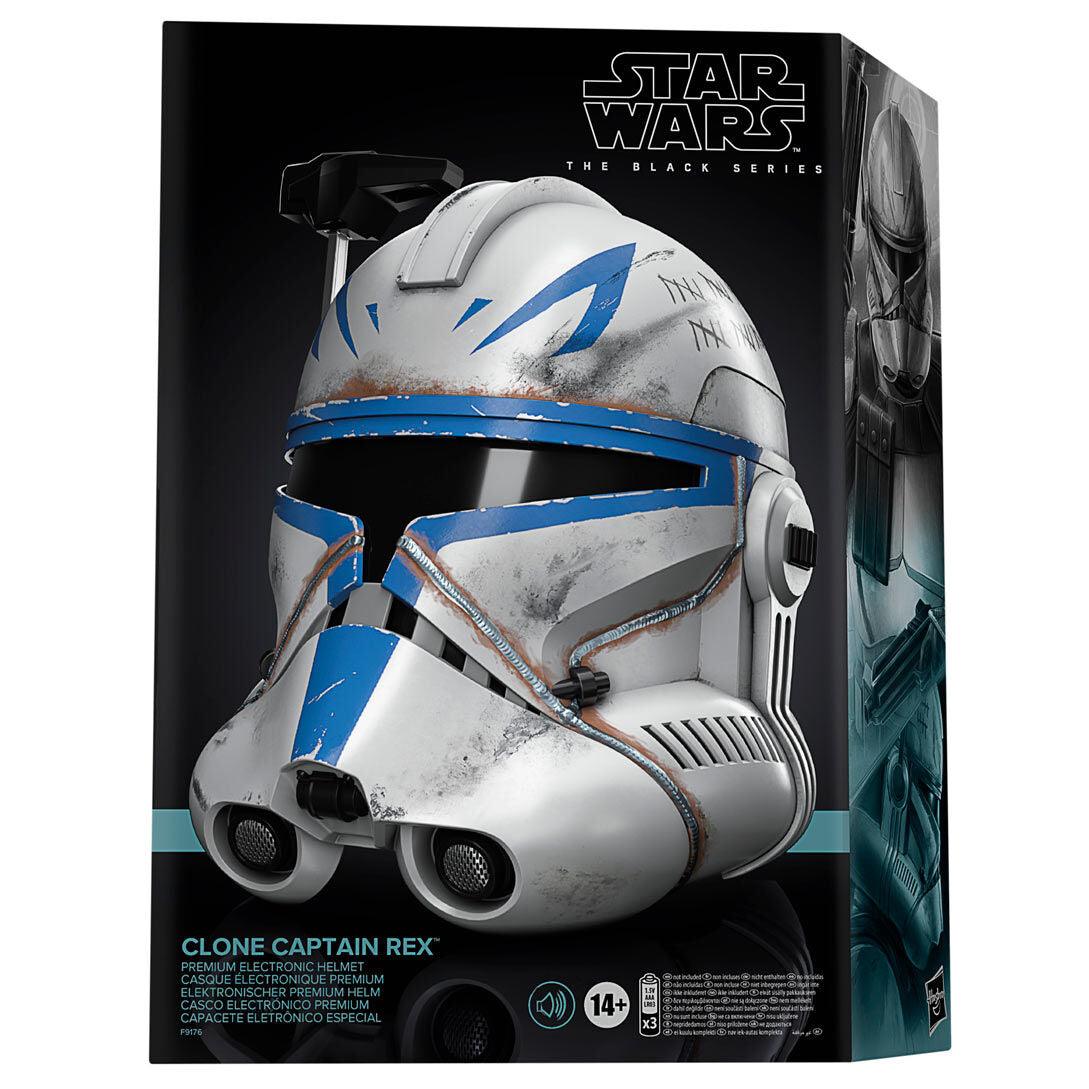 Star Wars: The Black Series Clone Captain Rex 1:1 Scale Wearable Electronic Helmet (Ahsoka) - Ginga Toys