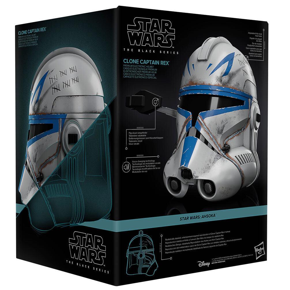 Star Wars: The Black Series Clone Captain Rex 1:1 Scale Wearable Electronic Helmet (Ahsoka) - Ginga Toys