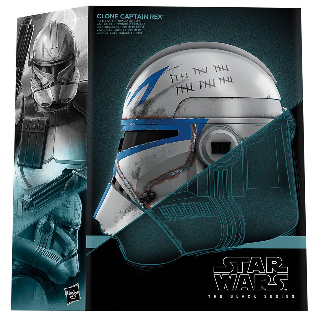 Star Wars: The Black Series Clone Captain Rex 1:1 Scale Wearable Electronic Helmet (Ahsoka) - Ginga Toys