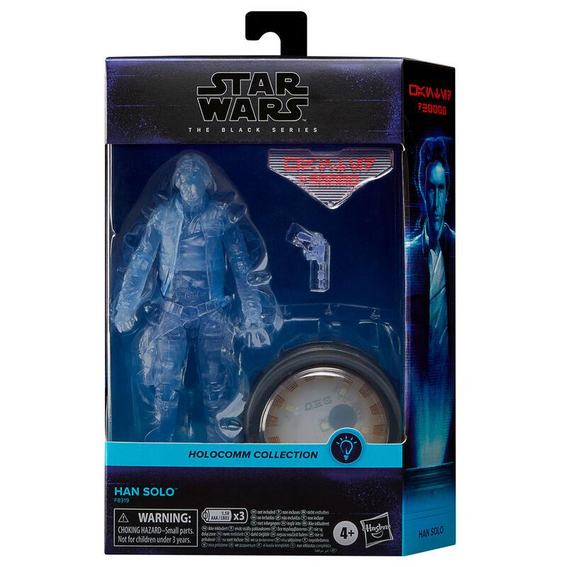 Star Wars: The Black Series Holocomm Collection Han Solo Figure - Hasbro - Ginga Toys