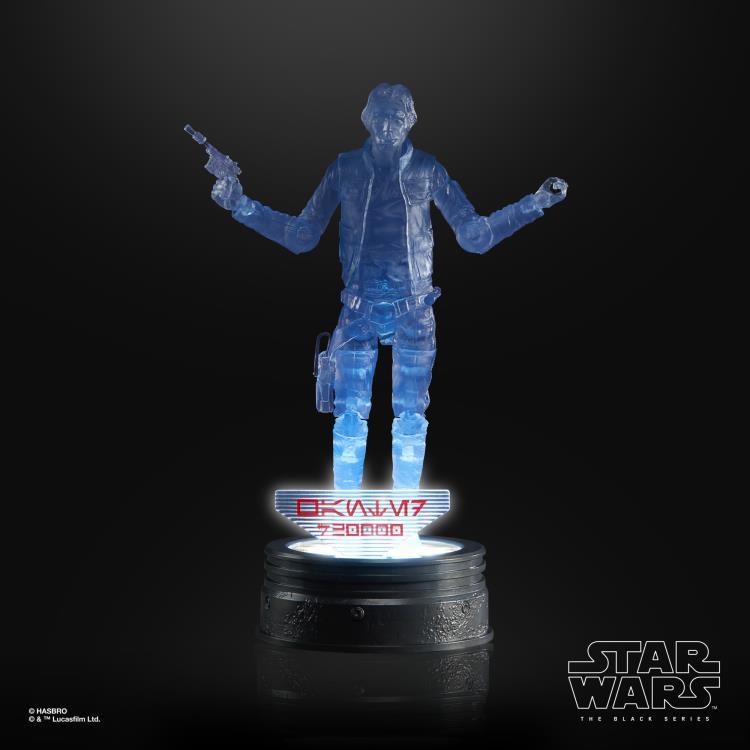 Star Wars: The Black Series Holocomm Collection Han Solo Figure - Hasbro - Ginga Toys