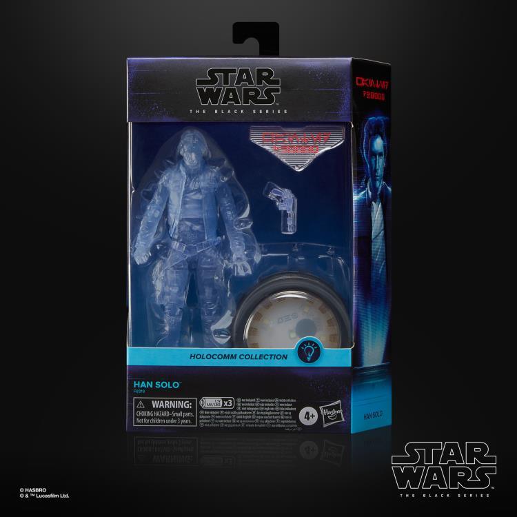 Star Wars: The Black Series Holocomm Collection Han Solo Figure - Hasbro - Ginga Toys