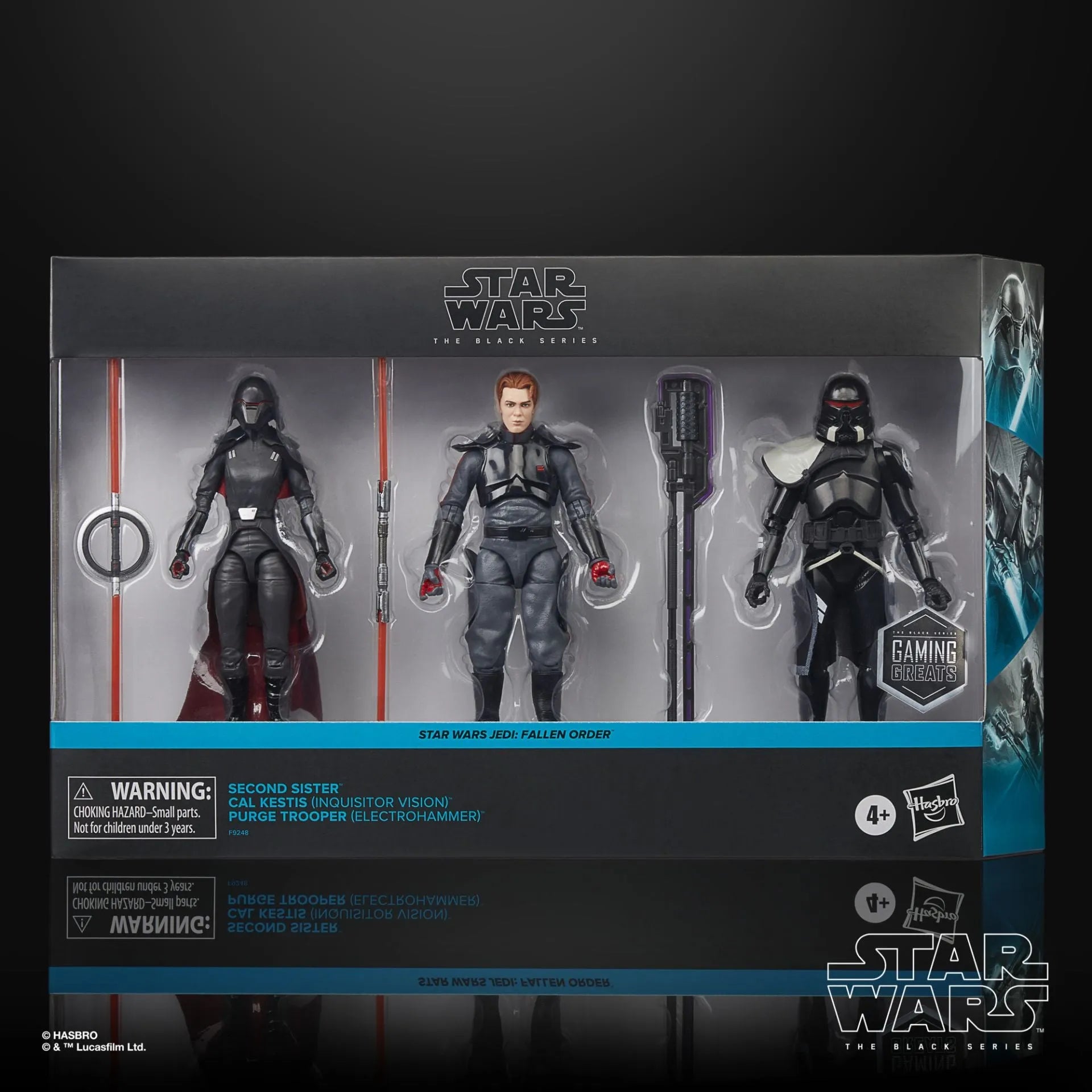 Star Wars The Black Series Jedi: Fallen Order 3-Pack (Second Sister, Cal Kestis, Purge Trooper) - Ginga Toys