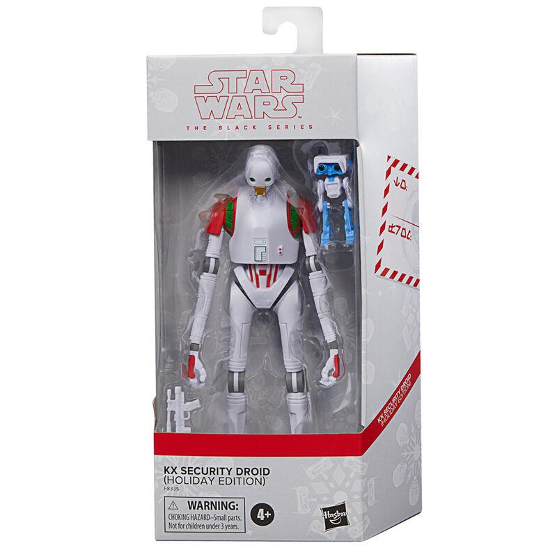 Star Wars: The Black Series KX Security Droid Figure (Holiday Edition) - Hasbro - Ginga Toys