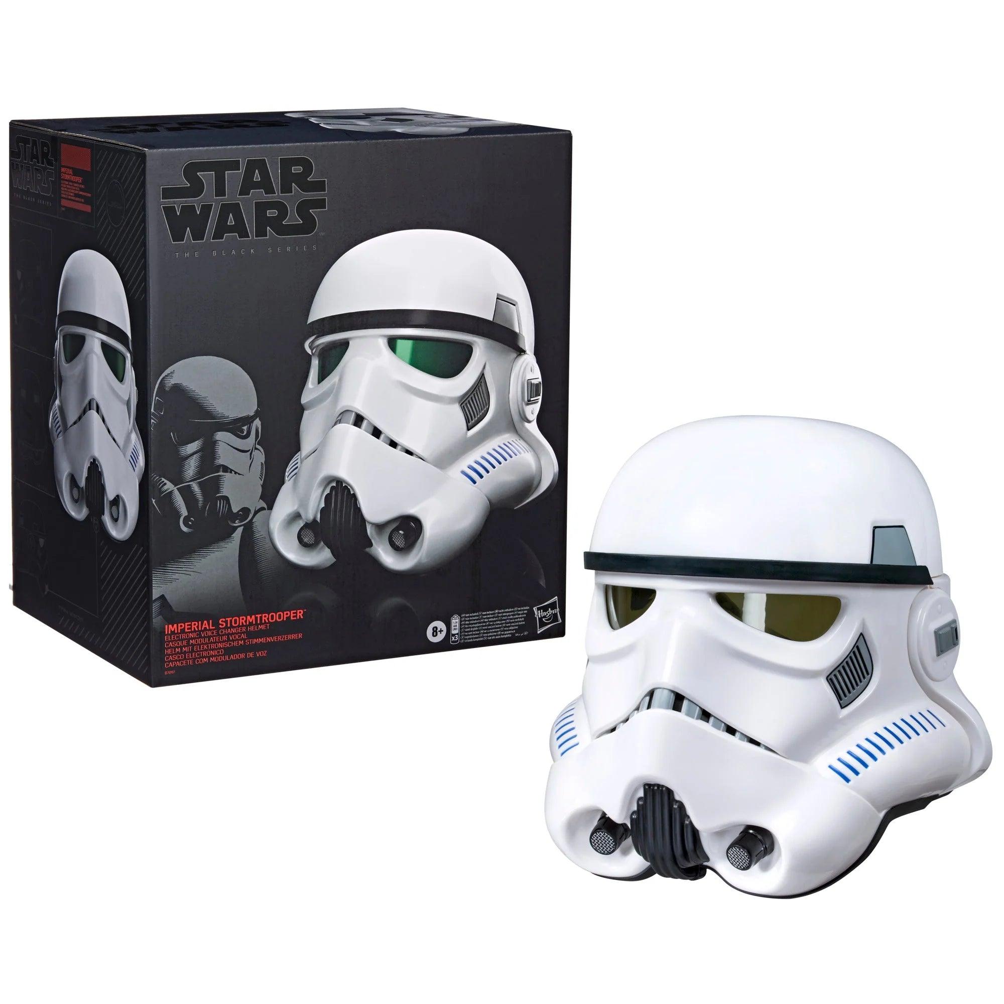Star Wars The Black Series Rogue One: A Star Wars Story Imperial Stormtrooper Electronic Helmet - Ginga Toys