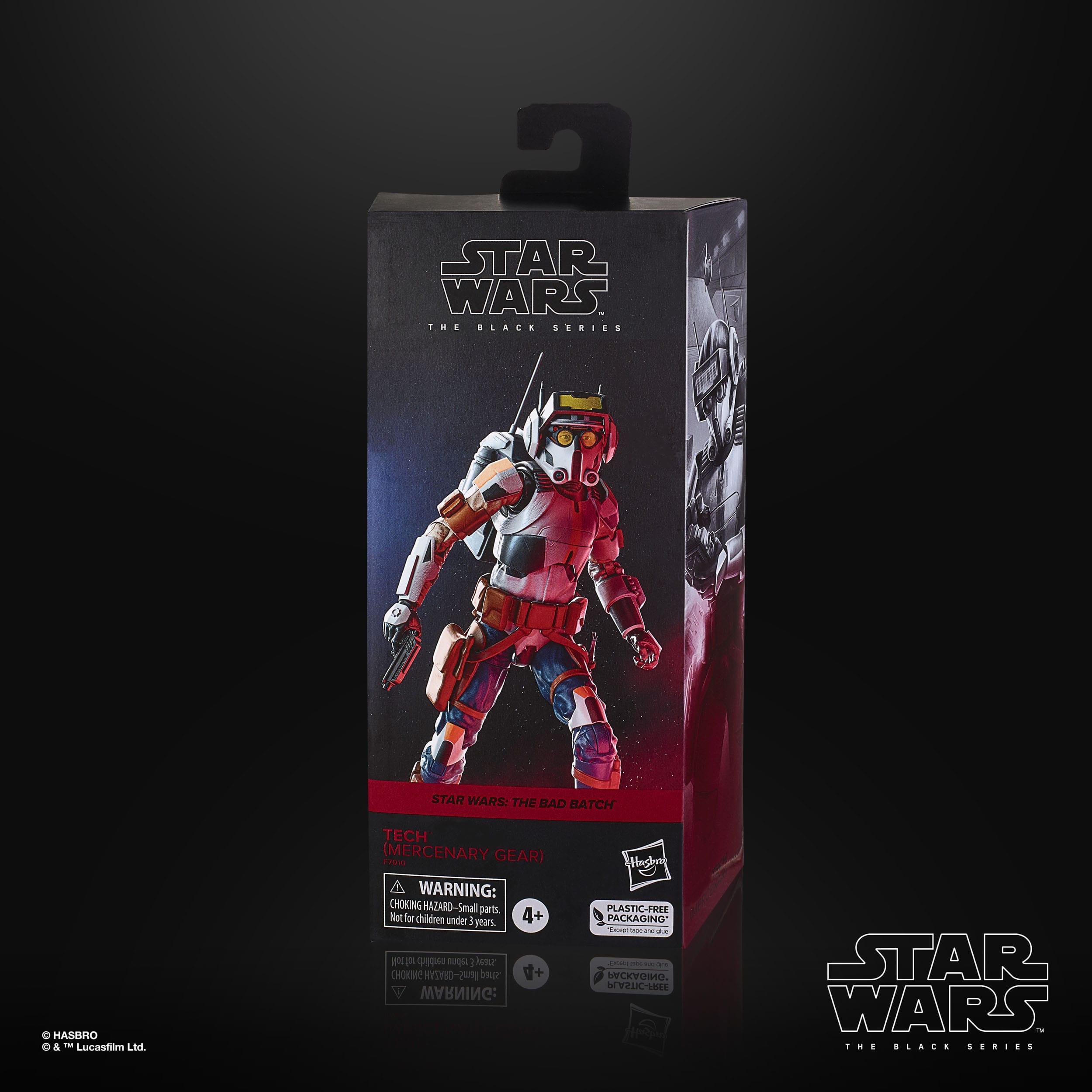 Star Wars The Black Series The Bad Batch TECH (MERCENARY GEAR) Action Figure - Hasbro - Ginga Toys