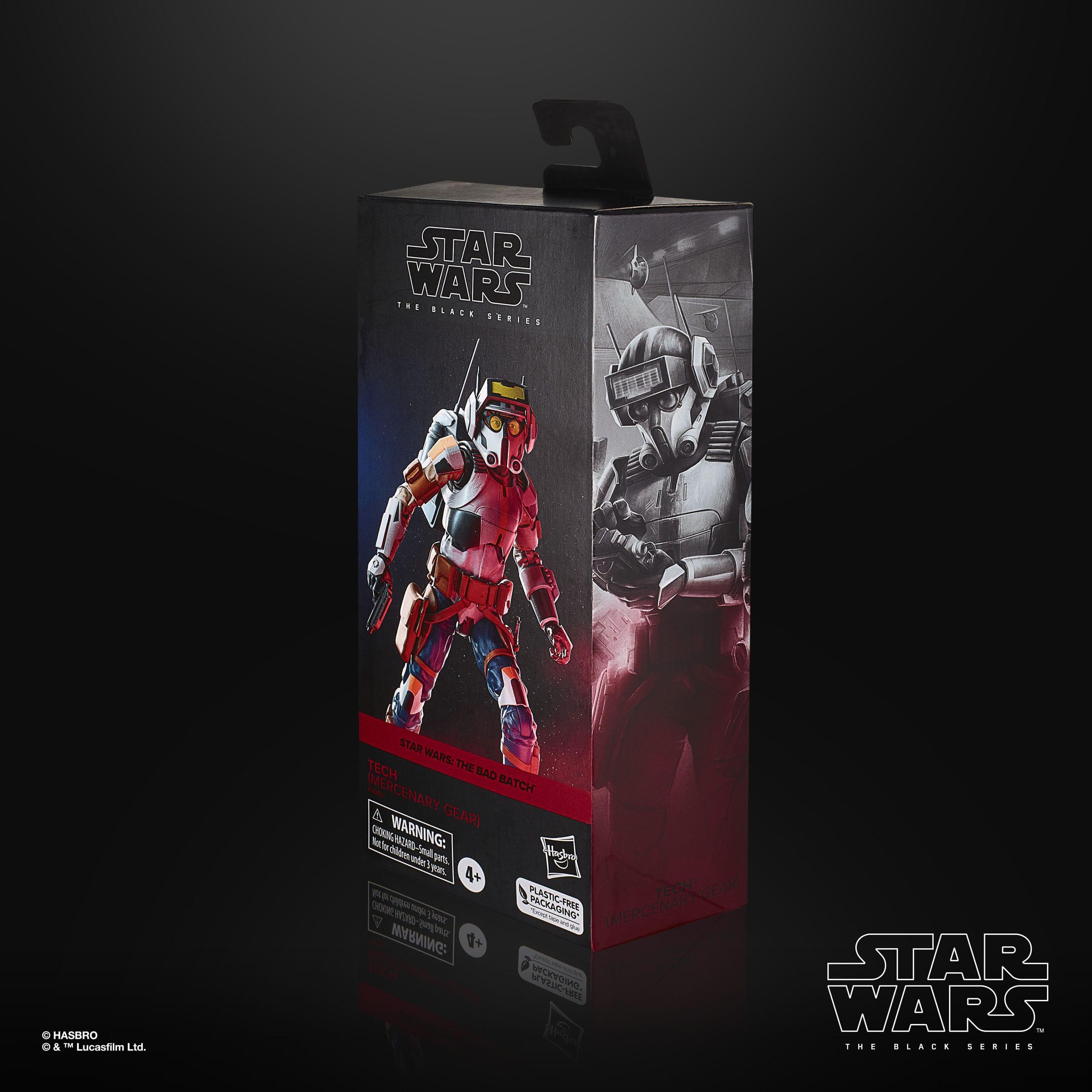 Star Wars The Black Series The Bad Batch TECH (MERCENARY GEAR) Action Figure - Hasbro - Ginga Toys