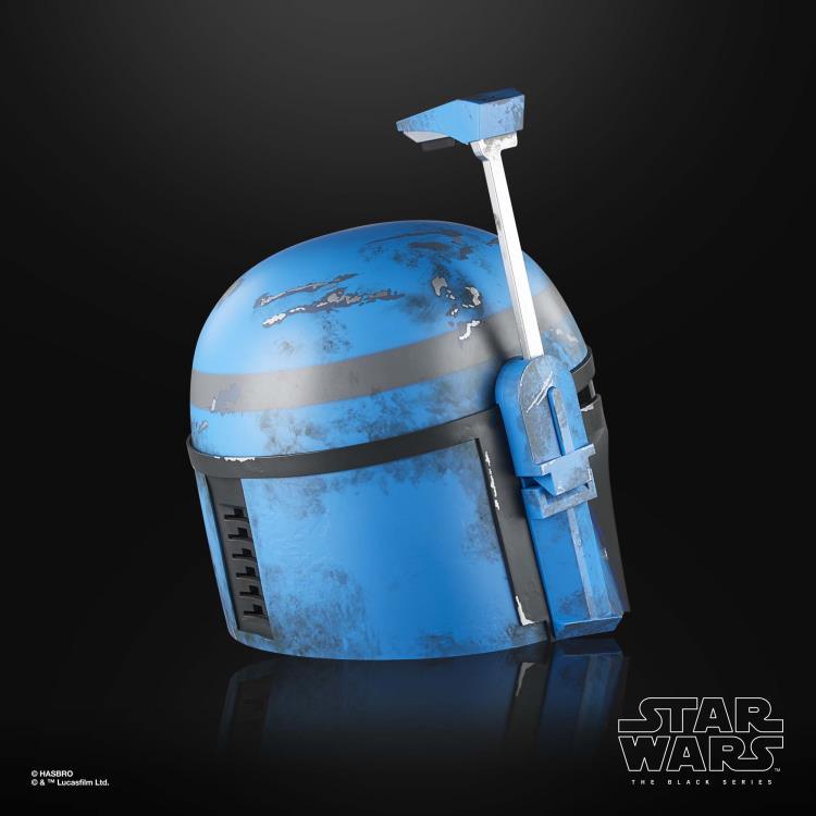 Star Wars The Black Series - The Mandalorian Axe Woves 1:1 Scale Wearable Electronic Helmet - Hasbro - Ginga Toys