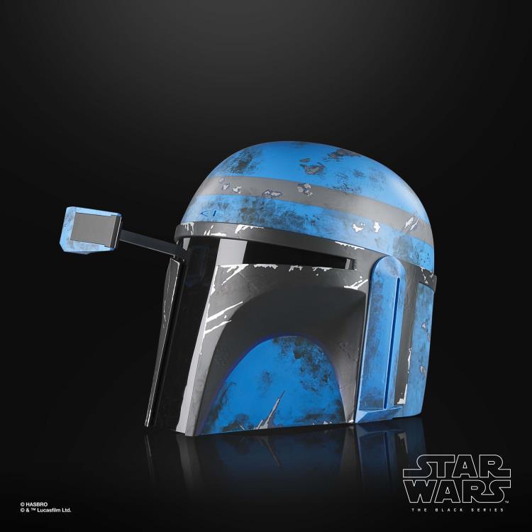 Star Wars The Black Series - The Mandalorian Axe Woves 1:1 Scale Wearable Electronic Helmet - Hasbro - Ginga Toys