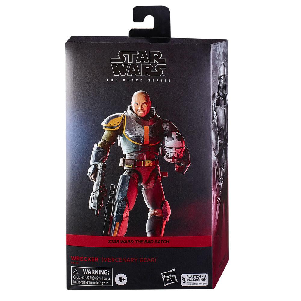 Star Wars: The Black Series Wrecker Mercenary Gear Action Figure (The Bad Batch) - Hasbro - Ginga Toys