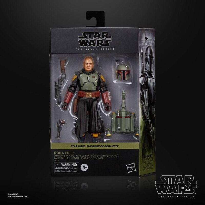 Star Wars The Book of Boba Fett Boba Fett Action Figure (The Black Series) - Hasbro - Ginga Toys