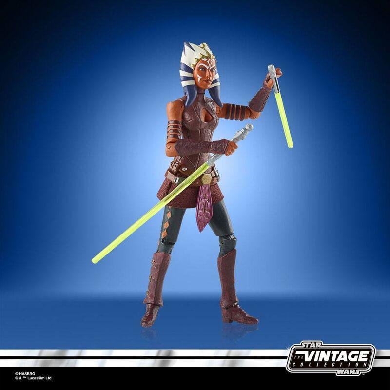 Star Wars The Clone Wars Ahsoka Tano Action Figure (The Vintage Collection) - Hasbro - Ginga Toys