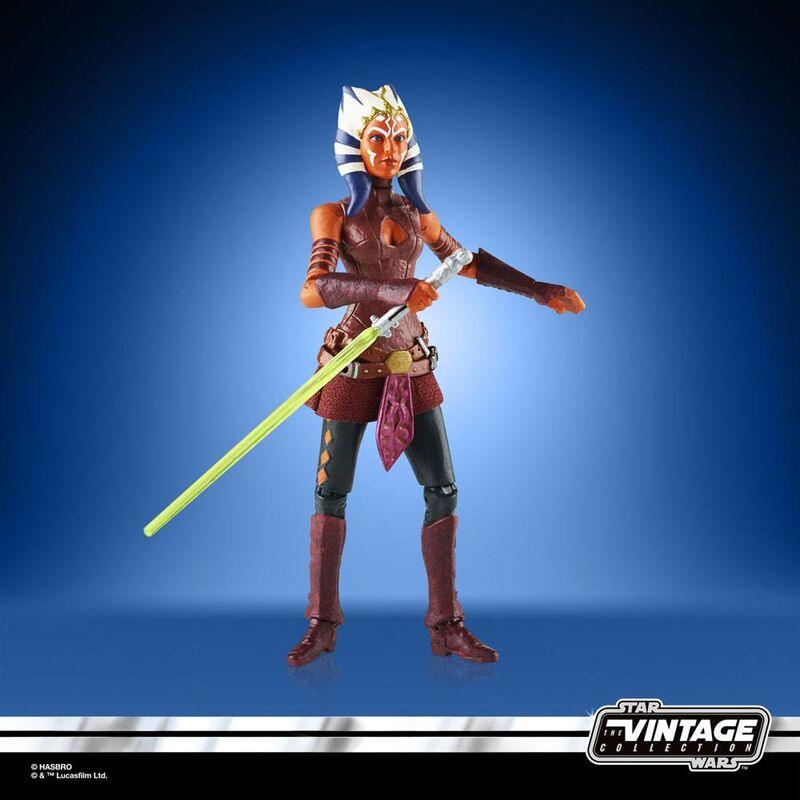 Star Wars The Clone Wars Ahsoka Tano Action Figure (The Vintage Collection) - Hasbro - Ginga Toys