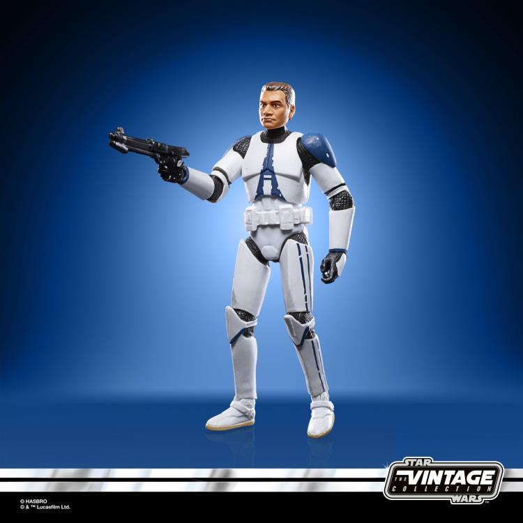 Star Wars The Clone Wars Clone Trooper (501st Legion) Action Figure (The Vintage Collection) - Hasbro - Ginga Toys