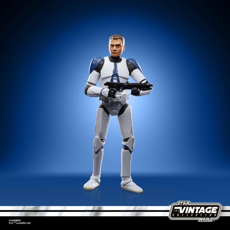 Star Wars The Clone Wars Clone Trooper (501st Legion) Action Figure (The Vintage Collection) - Hasbro - Ginga Toys