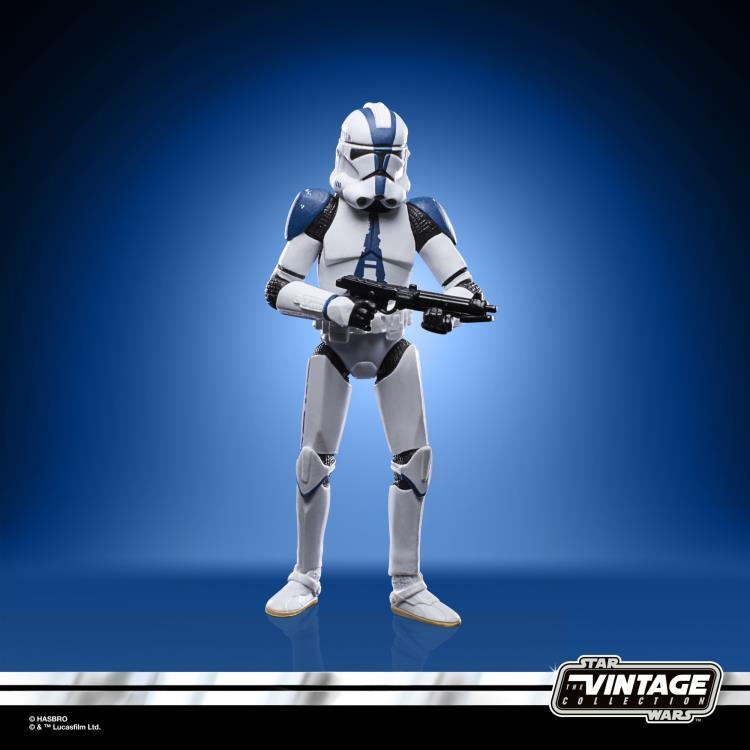 Star Wars The Clone Wars Clone Trooper (501st Legion) Action Figure (The Vintage Collection) - Hasbro - Ginga Toys