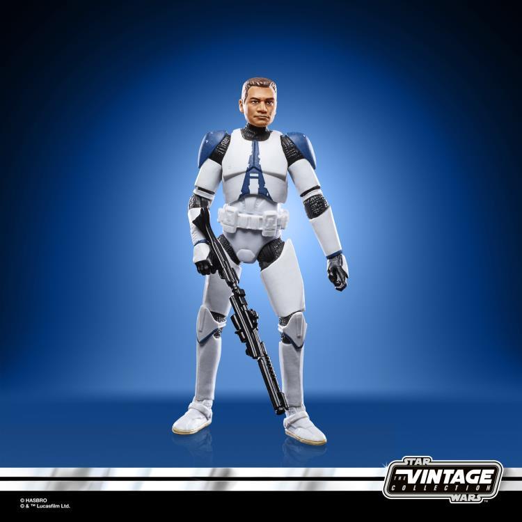 Star Wars The Clone Wars Clone Trooper (501st Legion) Action Figure (The Vintage Collection) - Hasbro - Ginga Toys