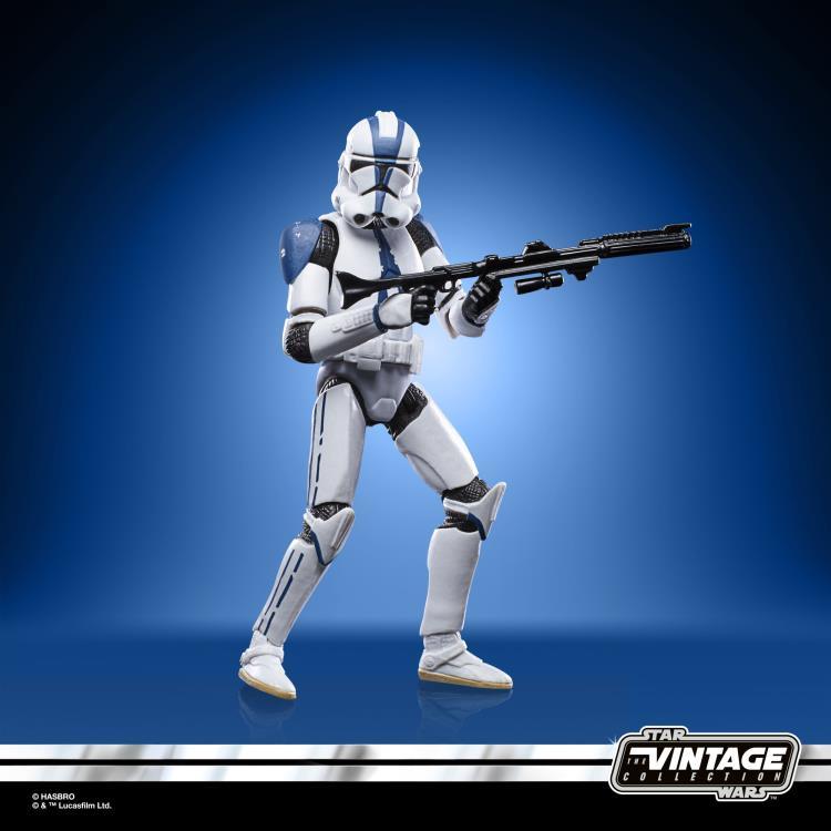 Star Wars The Clone Wars Clone Trooper (501st Legion) Action Figure (The Vintage Collection) - Hasbro - Ginga Toys