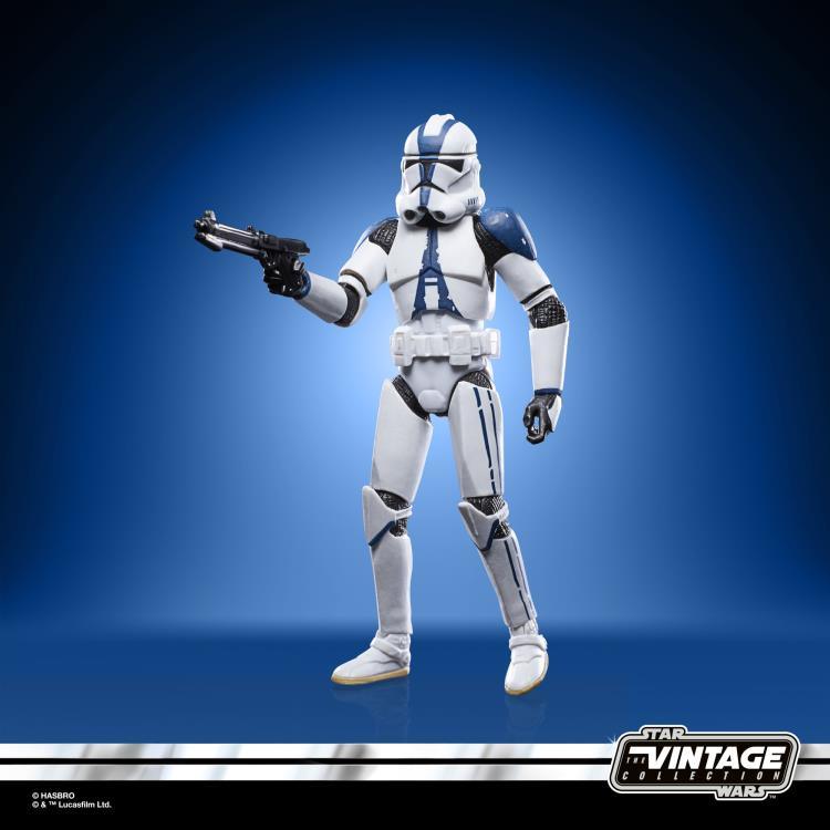 Star Wars The Clone Wars Clone Trooper (501st Legion) Action Figure (The Vintage Collection) - Hasbro - Ginga Toys