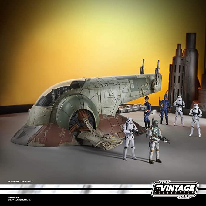 Hasbro Star Wars The Vintage Collection Book of Boba Fett Boba Fett's  Starship 3.75 Scale Vehicle