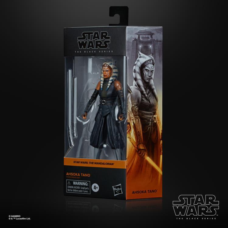 Star Wars The Mandalorian Ahsoka Tano Action Figure (The Black Series) - Hasbro - Ginga Toys