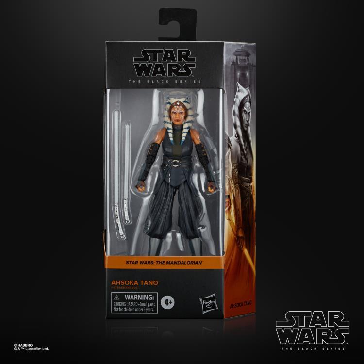 Star Wars The Mandalorian Ahsoka Tano Action Figure (The Black Series) - Hasbro - Ginga Toys