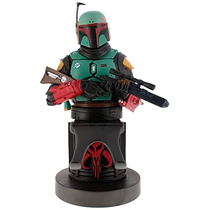 Star Wars The Mandalorian: Boba Fett Mandalorian Cable Guys R.E.S.T Collectable Figure Device Holder - Exquisite Gaming - Ginga Toys