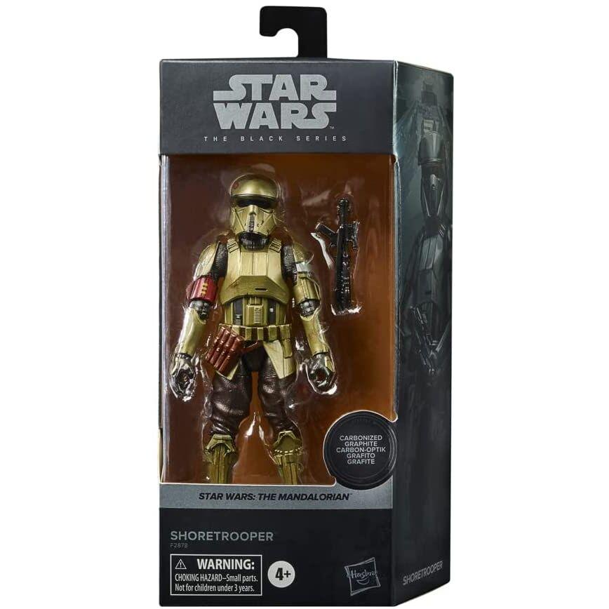 Star Wars The Mandalorian ShoreTrooper Action Figure (The Black Series) - Hasbro - Ginga Toys