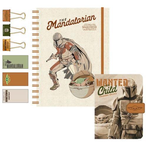 Star Wars The Mandalorian Yoda Child stationery Set - Cerda - Ginga Toys