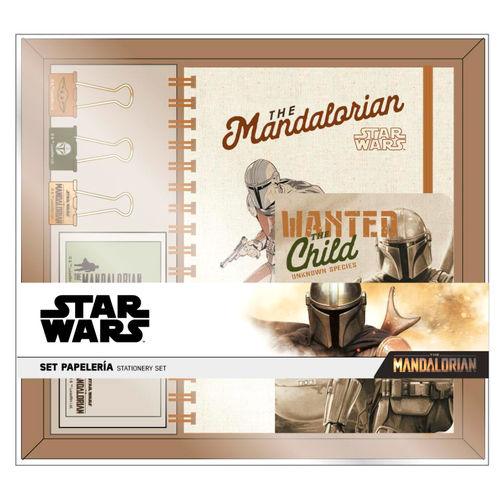 Star Wars The Mandalorian Yoda Child stationery Set - Cerda - Ginga Toys