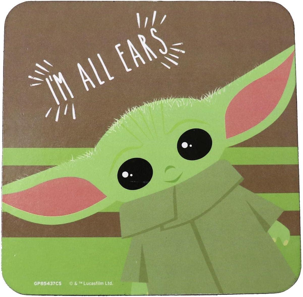 Star Wars The Mandalorian - Yoda the Child Im All Ears Bumper Gift Set - Pyramid International - Ginga Toys