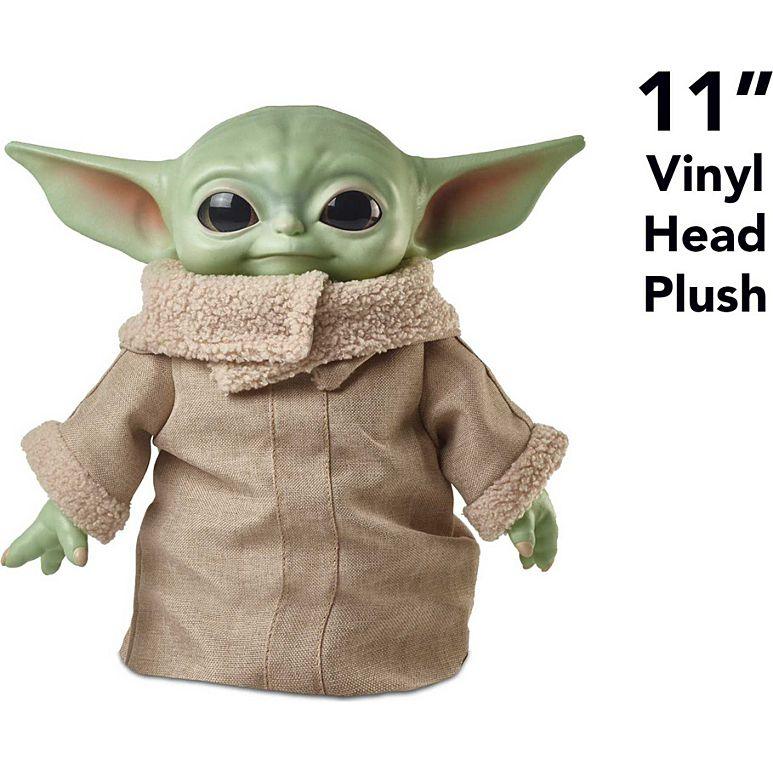 Star Wars The Mandalorian Yoda The Child Plush Toy 28cm - Mattel - Ginga Toys