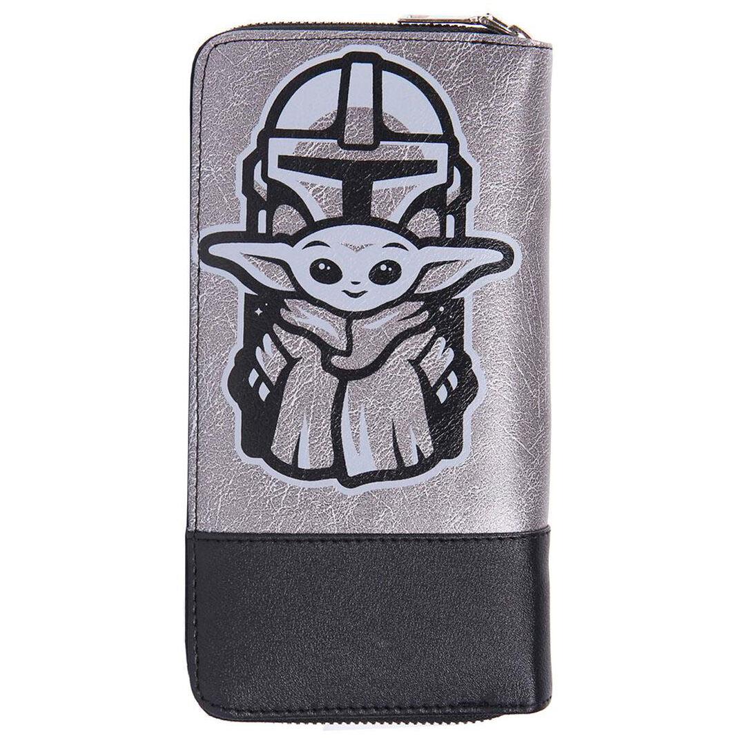 Star Wars The Mandalorian Yoda Zip Around Wallet - Ginga Toys