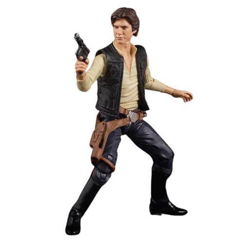 Star Wars The Power of the Force Han Solo Action Figure - 50th Anniversary (The Black Series) - Hasbro - Ginga Toys