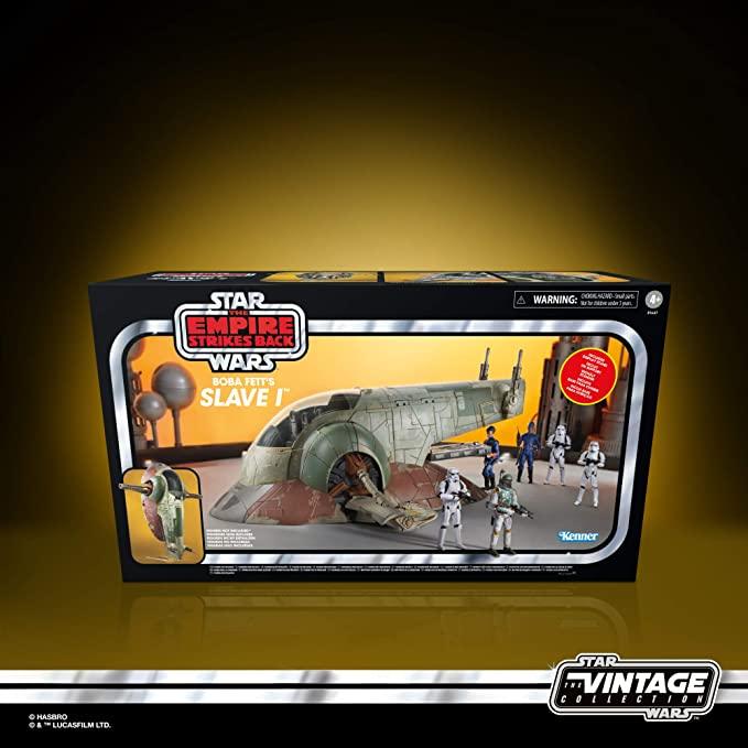 Star Wars The Empire Strikes Back Boba Fett Slave 1 Ship Replica (The Vintage Collection) - Hasbro - Ginga Toys