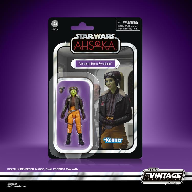 Star Wars: The Vintage Collection General Hera Syndulla Action Figure (Ahsoka) - Hasbro - Ginga Toys