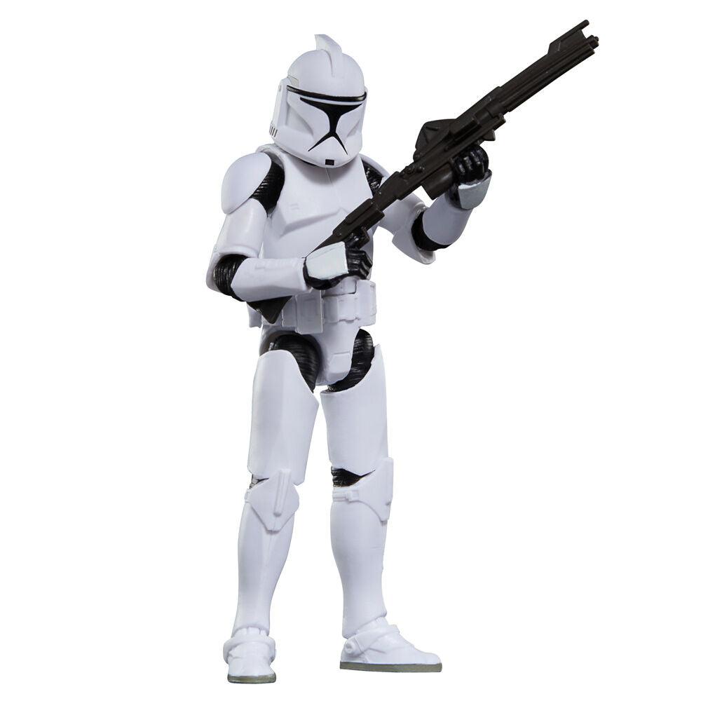 Star Wars: The Vintage Collection Phase I Clone Trooper Figure (Attack of the Clones) - Hasbro - Ginga Toys