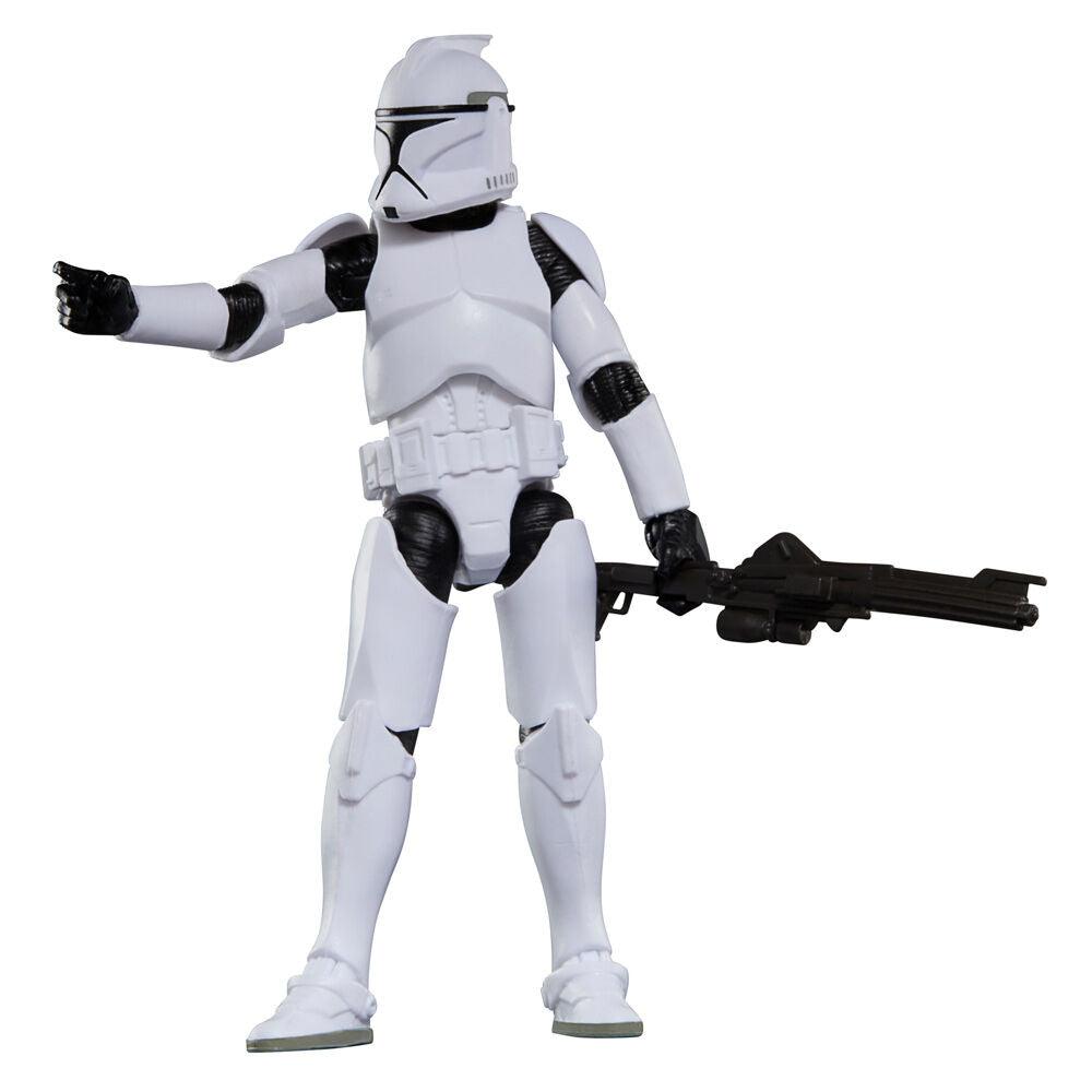 Star Wars: The Vintage Collection Phase I Clone Trooper Figure (Attack of the Clones) - Hasbro - Ginga Toys