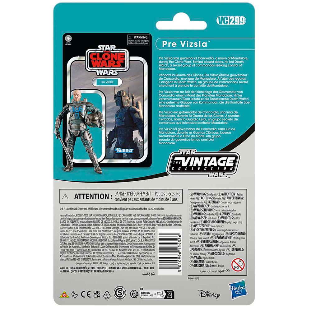 Star Wars: The Vintage Collection Pre Vizsla Action Figure (The Clone Wars) - Hasbro - Ginga Toys