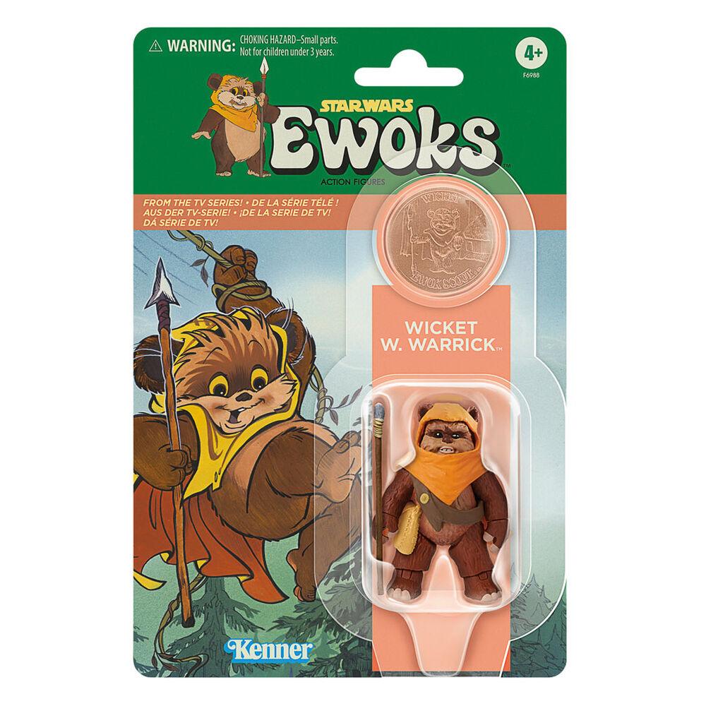 Star Wars: The Vintage Collection Wicket W. Warrick & Kneesaa 2-Pack Action Figures (Ewoks) - Hasbro - Ginga Toys