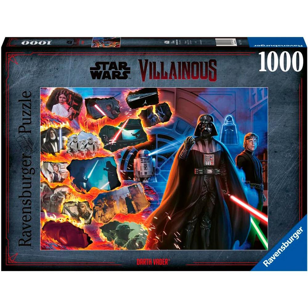 Star Wars Villainous Jigsaw Darth Vader Puzzle - 1000 Pieces - Ravensburger - Ginga Toys