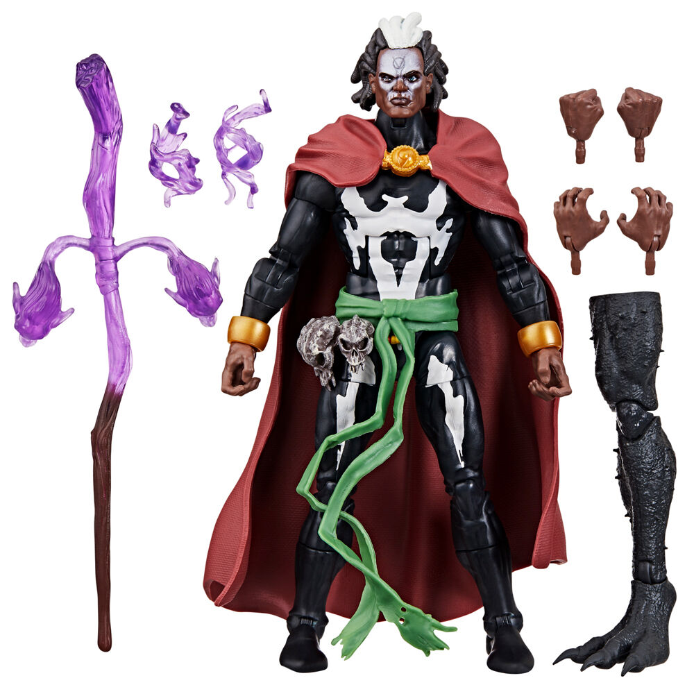 Strange Tales Marvel Legends Brother Voodoo Action Figure (Blackheart BAF) - Ginga Toys