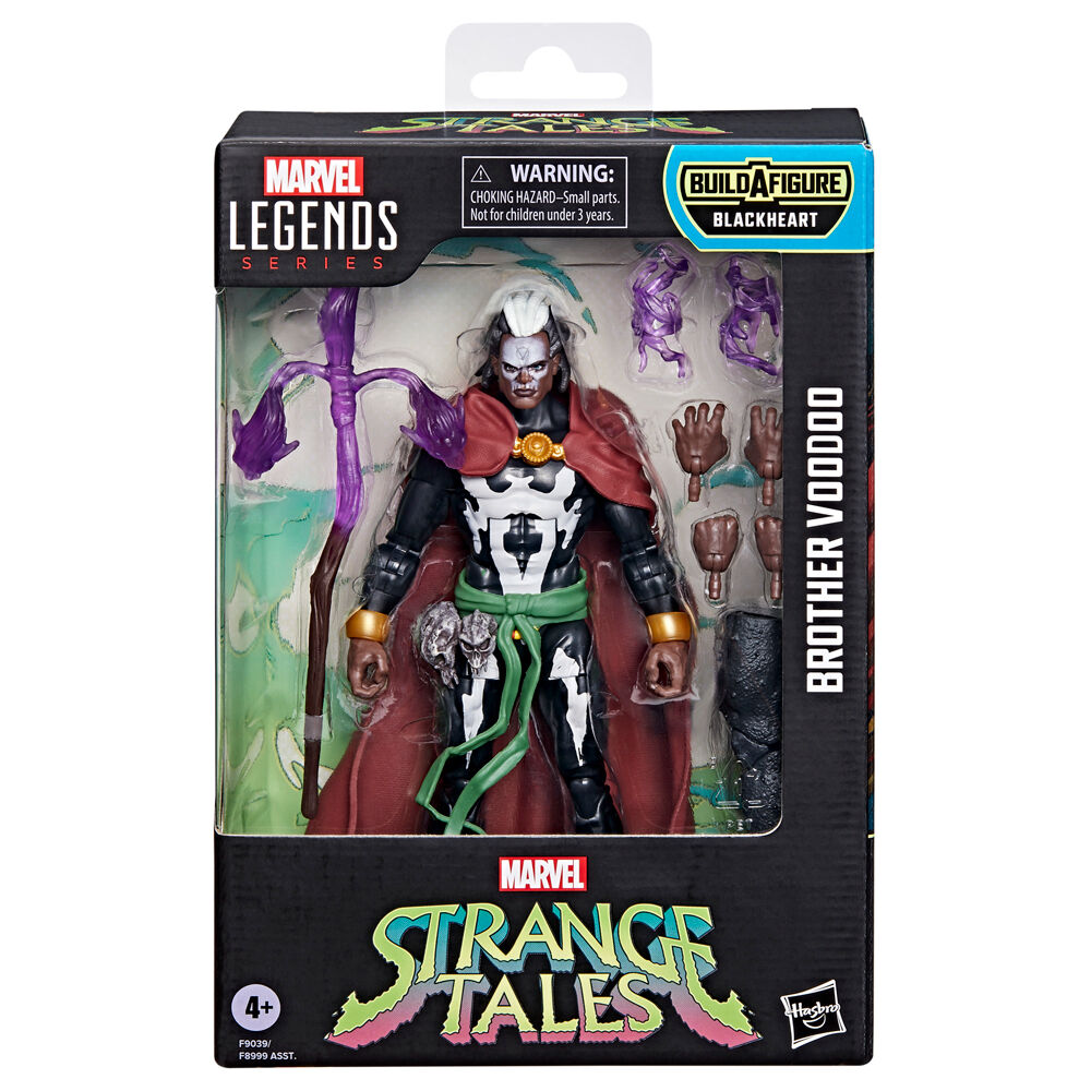 Strange Tales Marvel Legends Brother Voodoo Action Figure (Blackheart BAF) - Ginga Toys