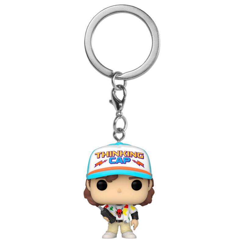 Stranger Things Dustin Henderson Funko Vinyl Pocket POP Keychain - Funko - Ginga Toys