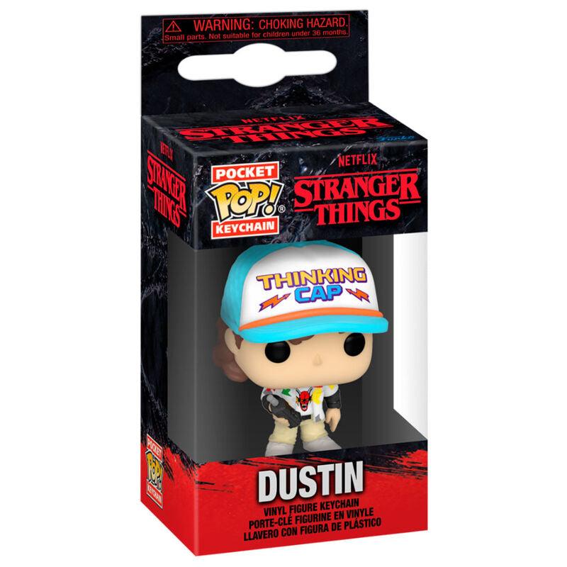 Stranger Things Dustin Henderson Funko Vinyl Pocket POP Keychain - Funko - Ginga Toys