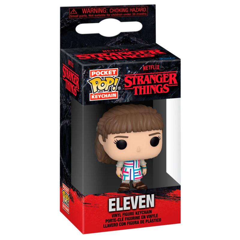 Stranger Things Eleven Funko Vinyl Pocket POP Keychain - Funko - Ginga Toys