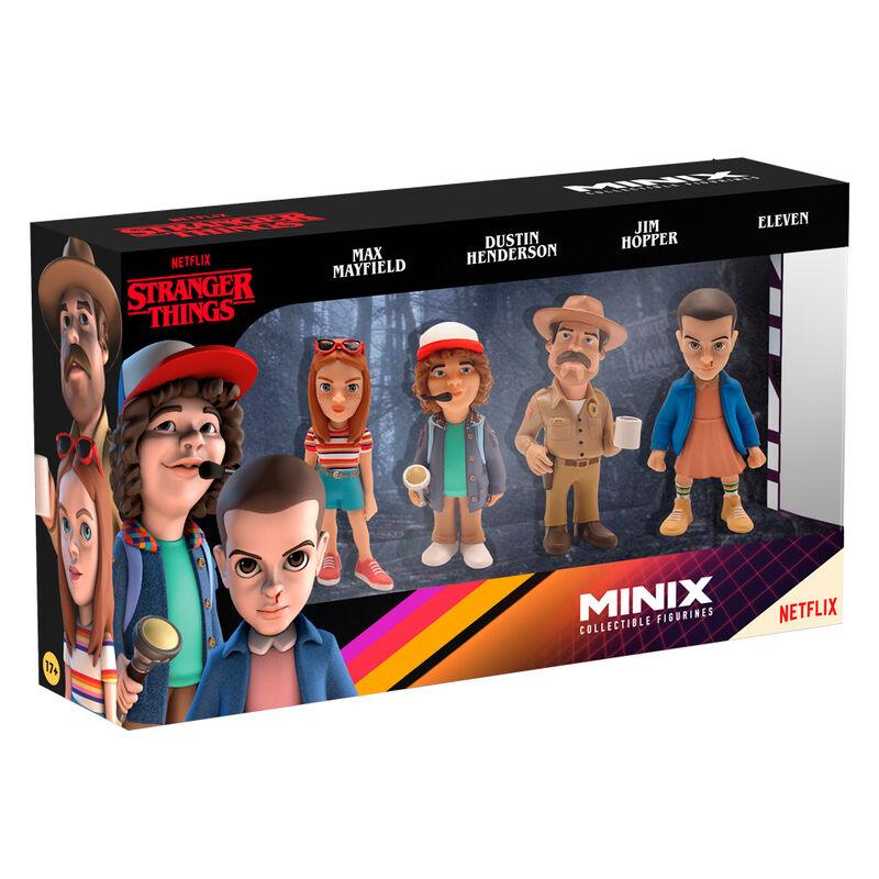 Stranger Things MINIX 4-Set Mini Figurs Pack - Minix - Ginga Toys