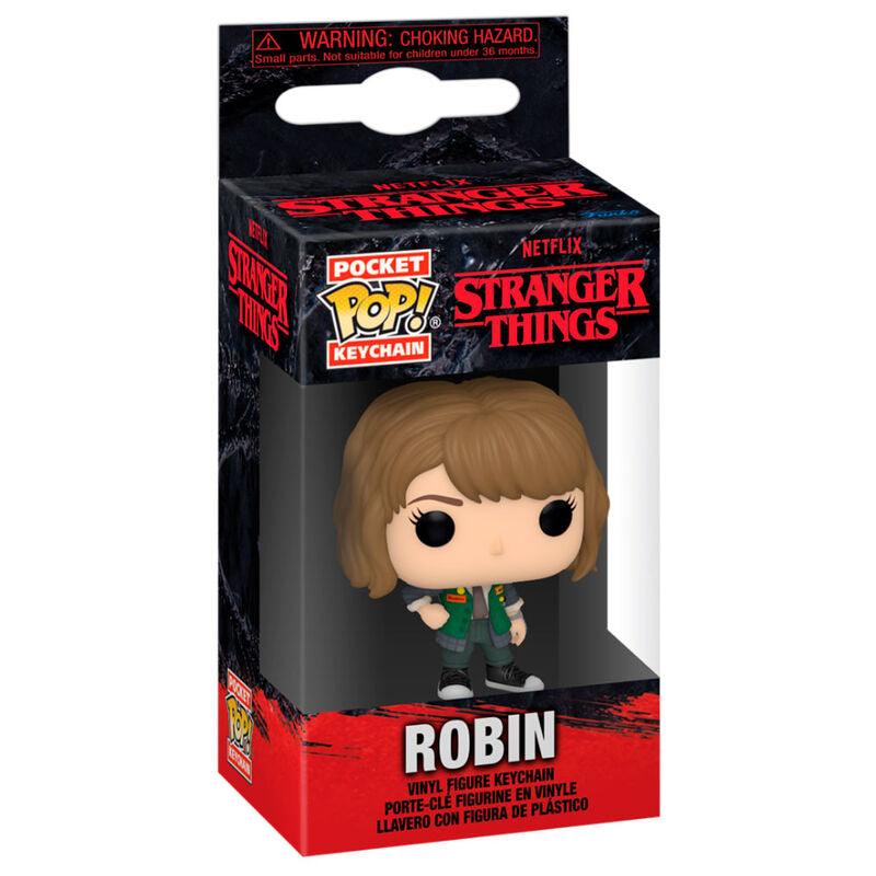 Stranger Things Robin Funko Vinyl Pocket POP Keychain - Funko - Ginga Toys