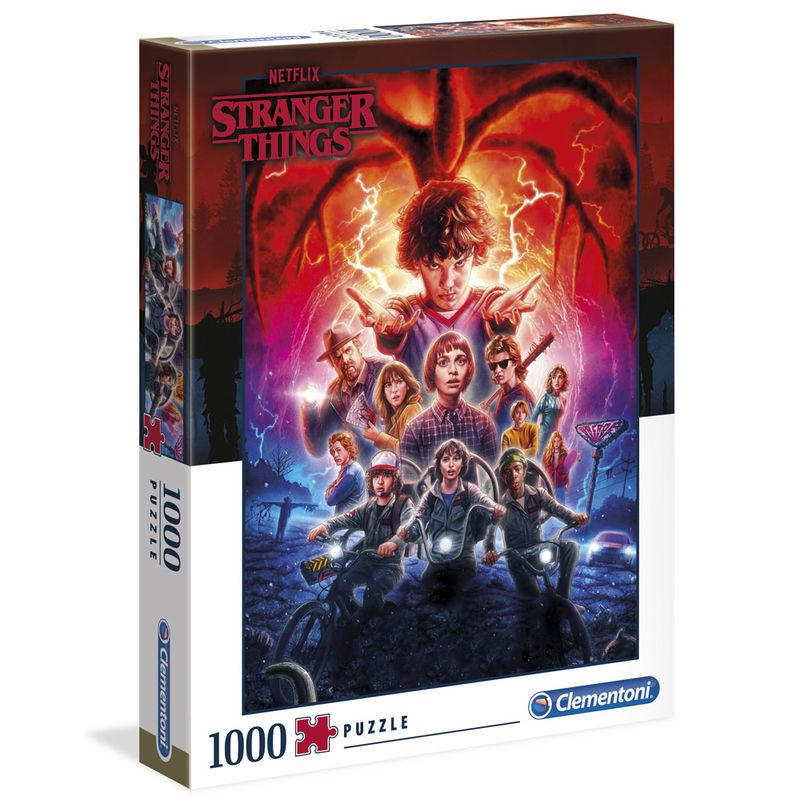 Stranger Things Season 2 Poster Premium Jigsaw Puzzle 1000pcs - Clementoni - Ginga Toys