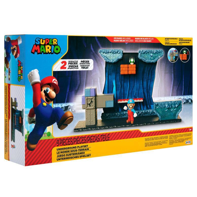 Super Mario 2.50" Underground Playset - Jakks Pacific - Ginga Toys